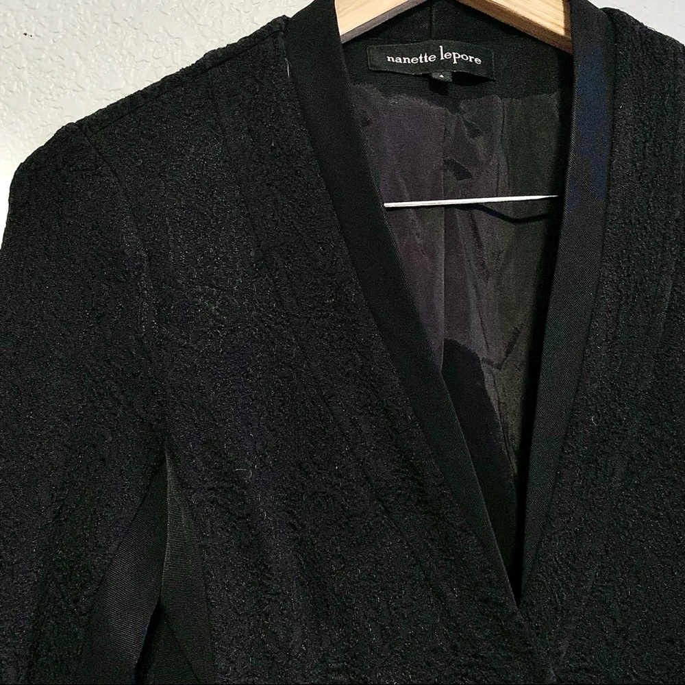 Nanette Leopre Lace Single Button Blazer - Picture 5 of 9